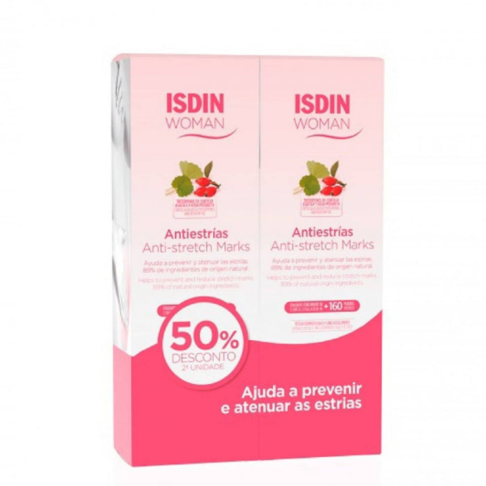 Isdin Woman Duo Creme Anti-Estrias 2x250ml